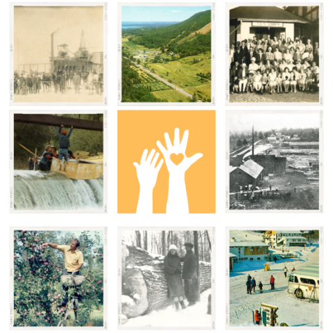 Various historical images of The Blue Mountains