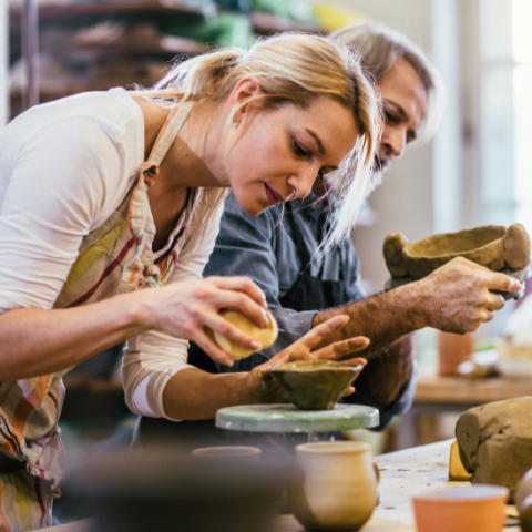 Pottery Workshop at the Library