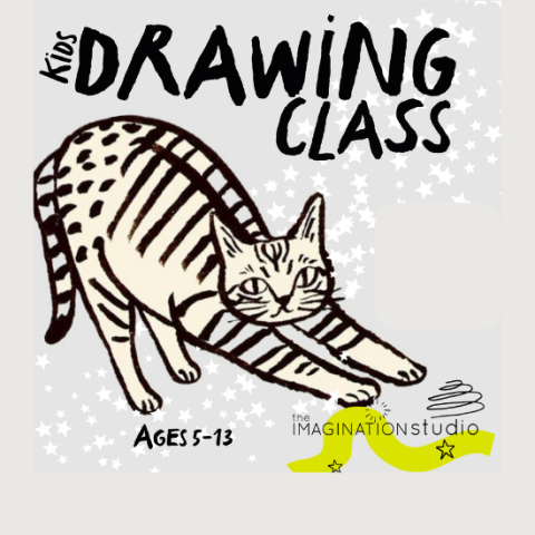 Kids Drawing Class with Imagination Studio