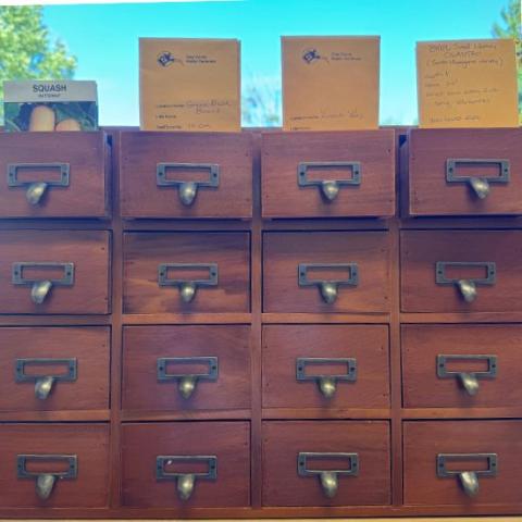 Seed Library at L.E. Shore Library