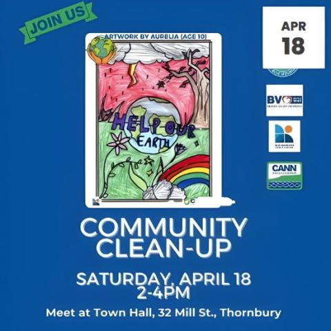 Community Clean-Up features child-made poster